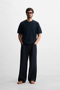 T-SHIRT EN MAILLE PERLÉE