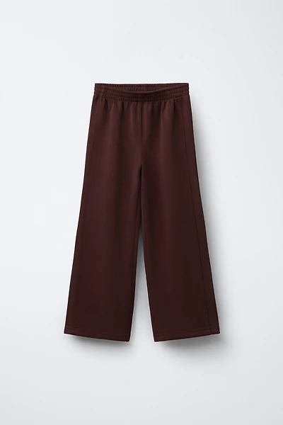 SPORTY WIDE LEG PANTS