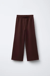 SPORTY WIDE LEG PANTS