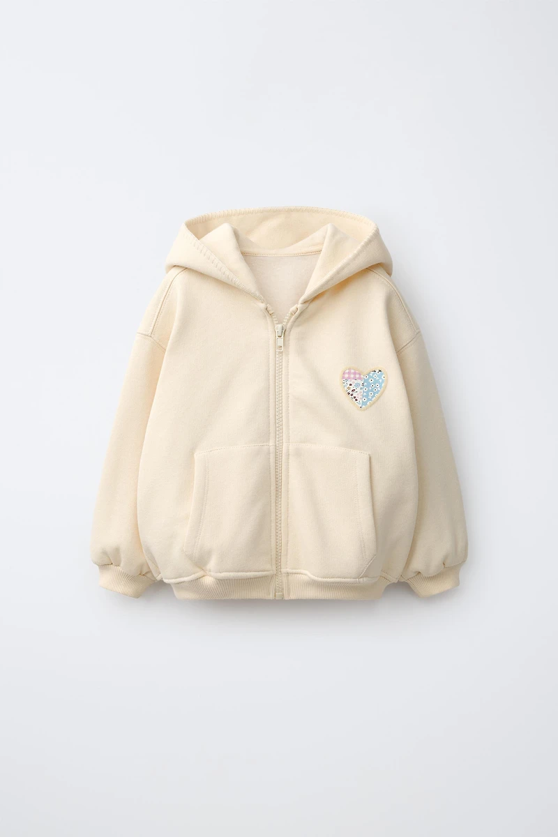 PATCHWORK PATCH HOODIE