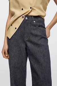 High-waist barrel fit jeans