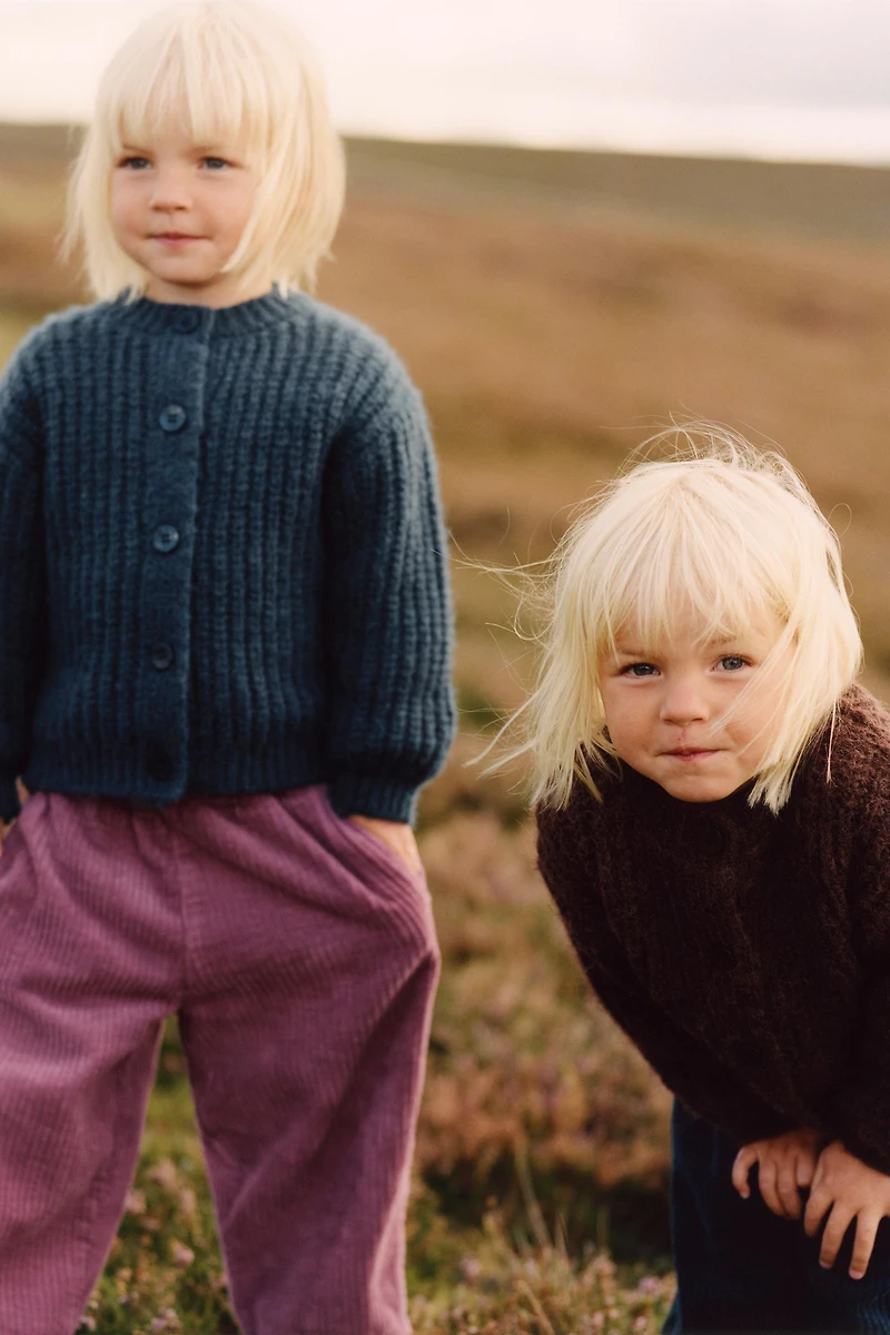 ZARA TIMELESS - CORDUROY BALLOON PANTS