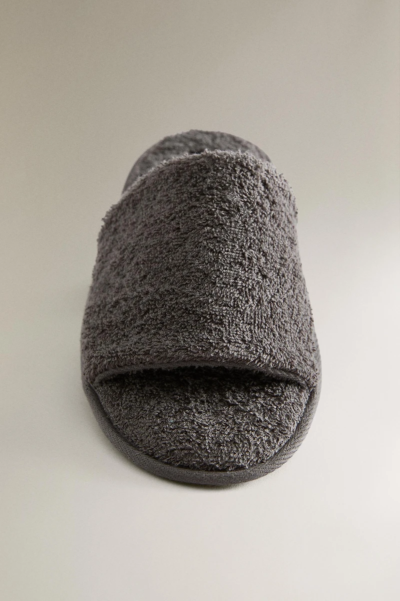 CHAUSSONS ÉPONGE OUVERTS DE BAIN