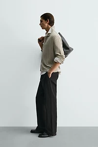 TEXTURED BRAID ZIP JACKET