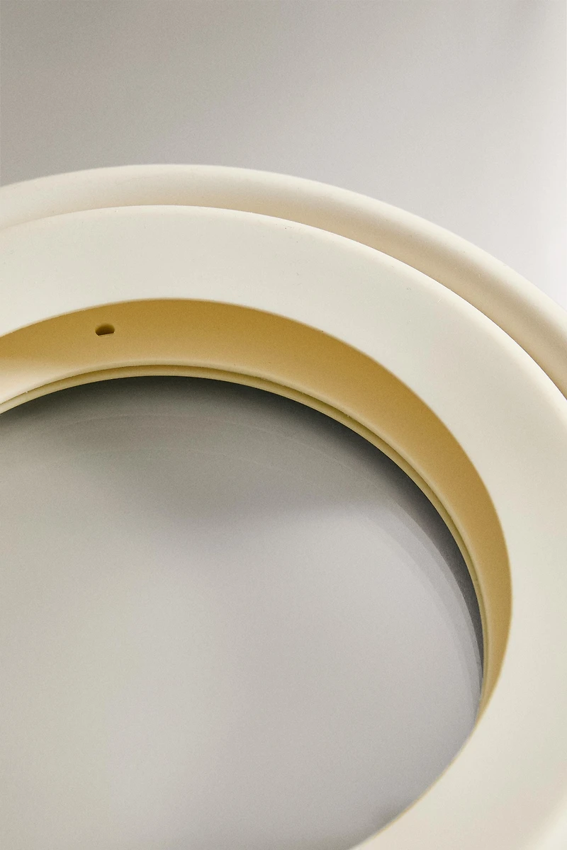 LOT DE COUVERCLES EN SILICONE ET VERRE (LOT DE 3)