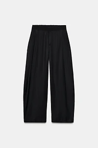 FLOWY PLEATED PANTS