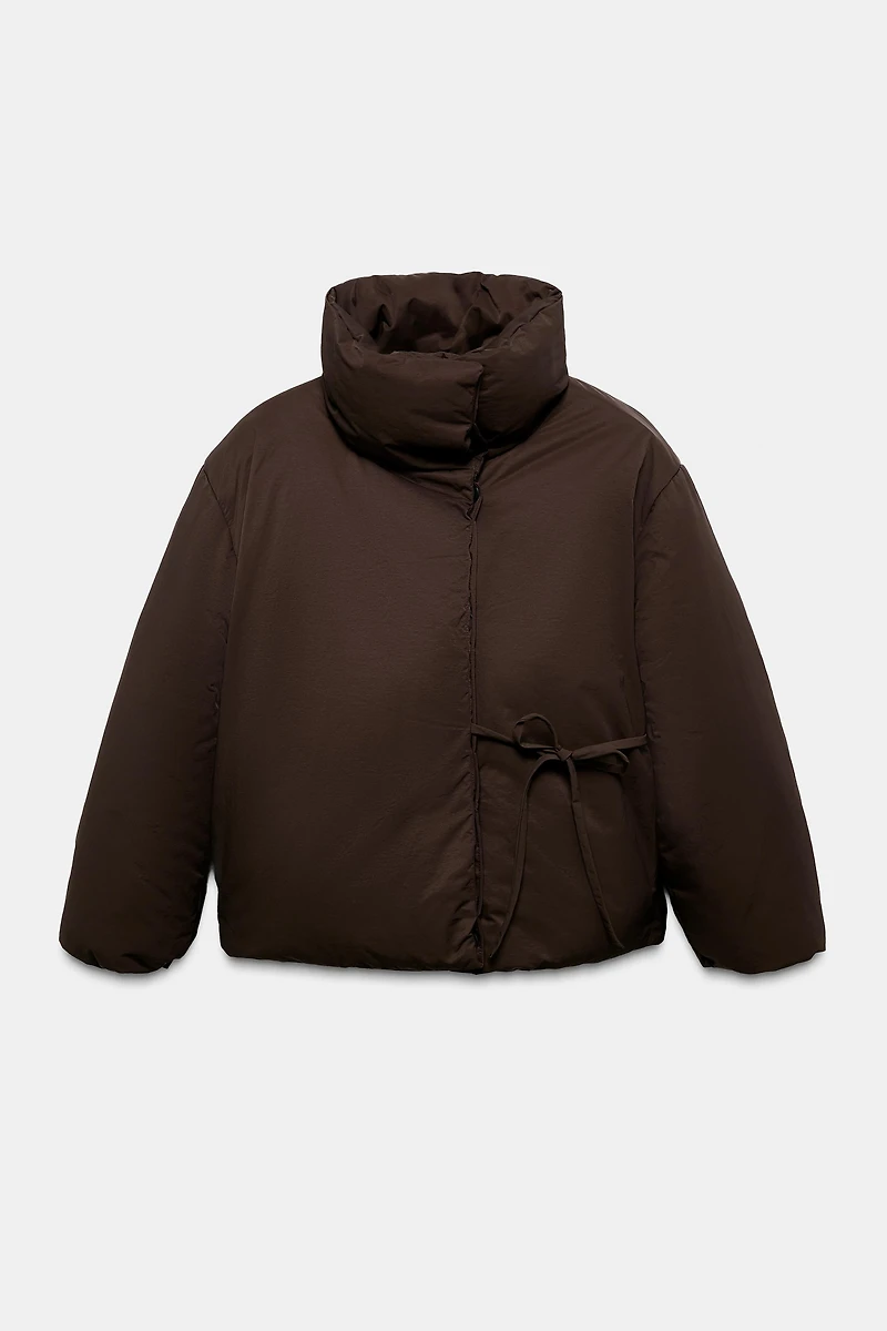 WATER AND WIND PROTECTION SHORT PUFFER ANORAK