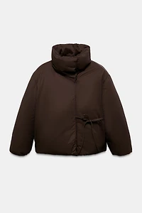 WATER AND WIND PROTECTION SHORT PUFFER ANORAK