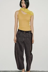 Z1975 MID-RISE BARREL CARGO JEANS