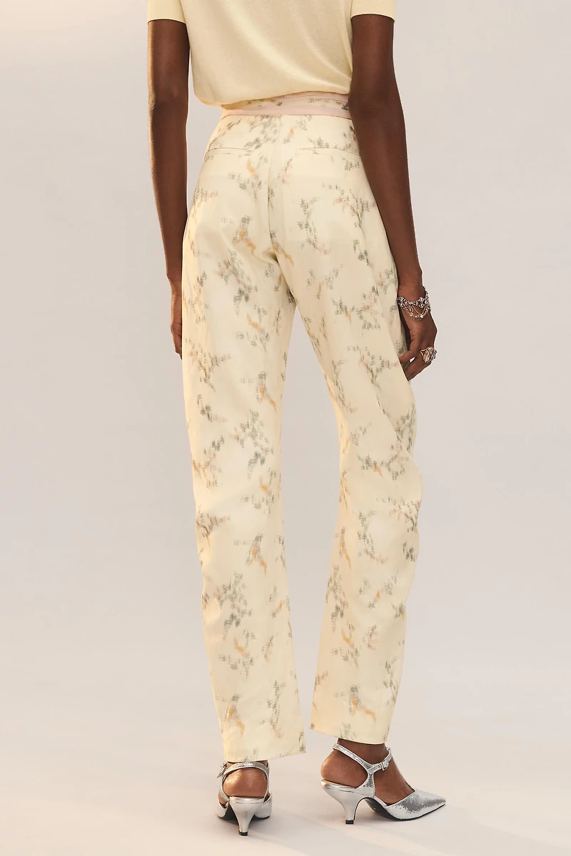 LIMITED EDITION FLORAL PRINT PANTS