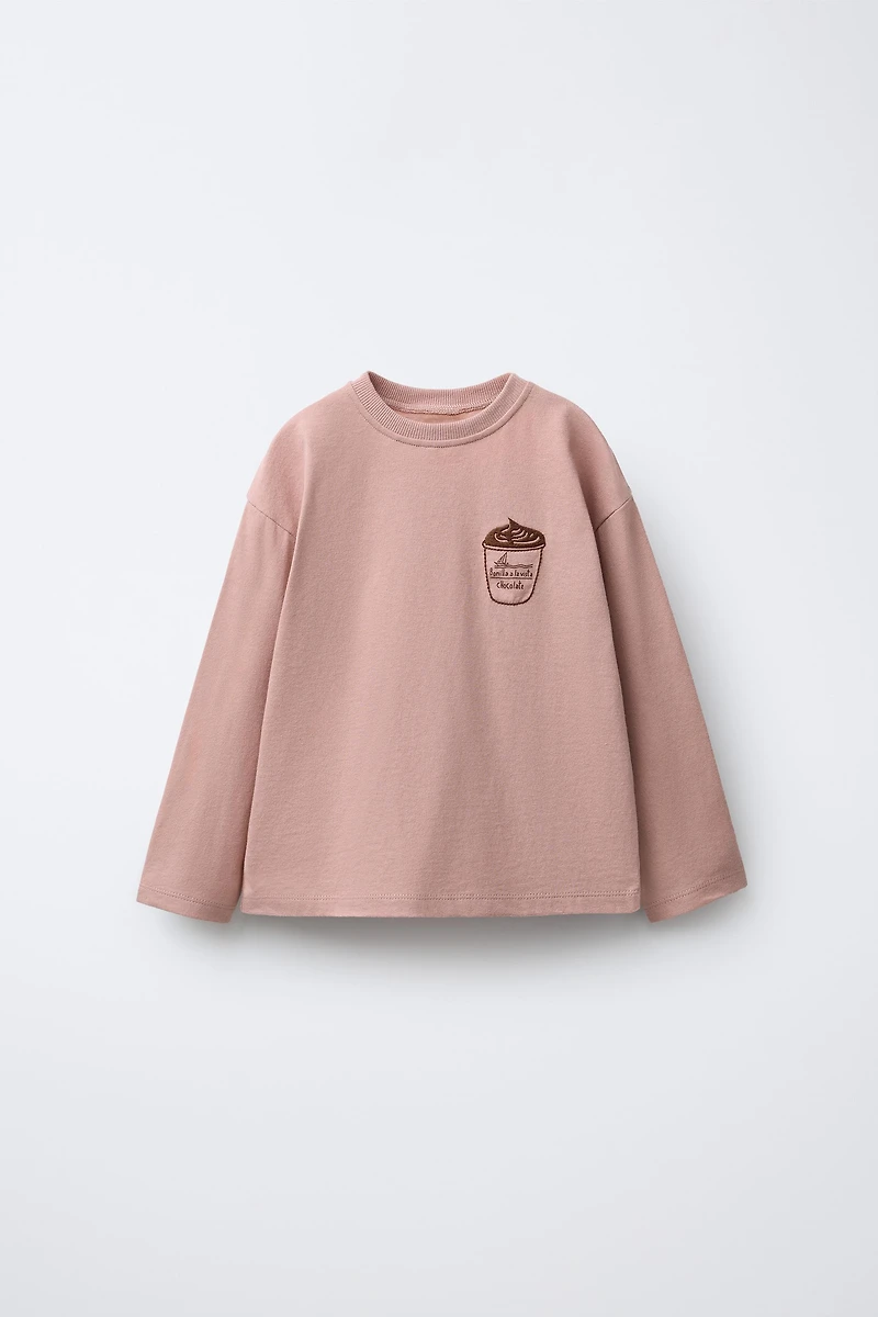 BONILLA A LA VISTA ® X ZARA EMBROIDERED T-SHIRT