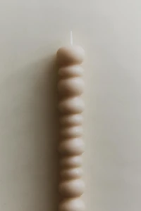 PACK OF WAVY DECORATIVE CANDLES (PACK 2)