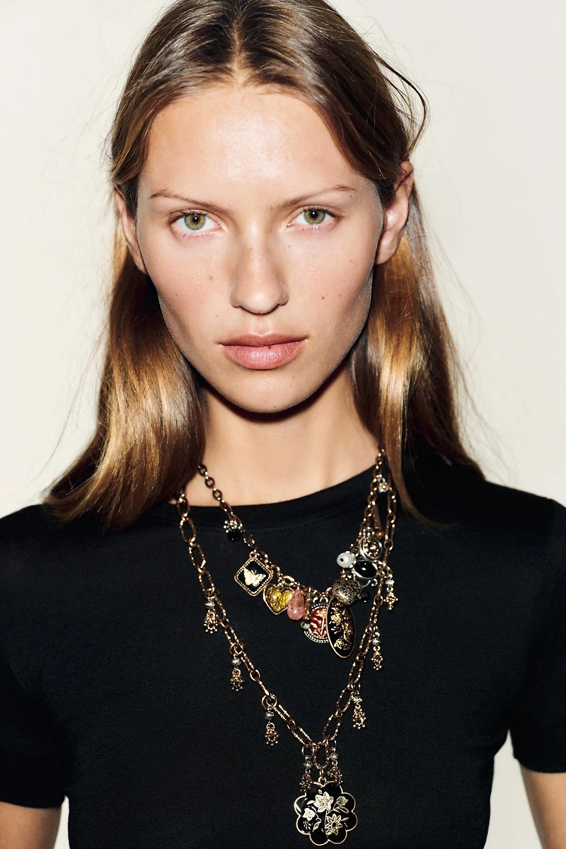 PACK OF 2 CHARM NECKLACES