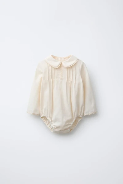 BODY DENTELLE PLIS NERVURÉS