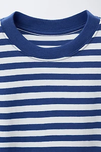 THREE-PACK OF SOLID AND STRIPED T-SHIRTS