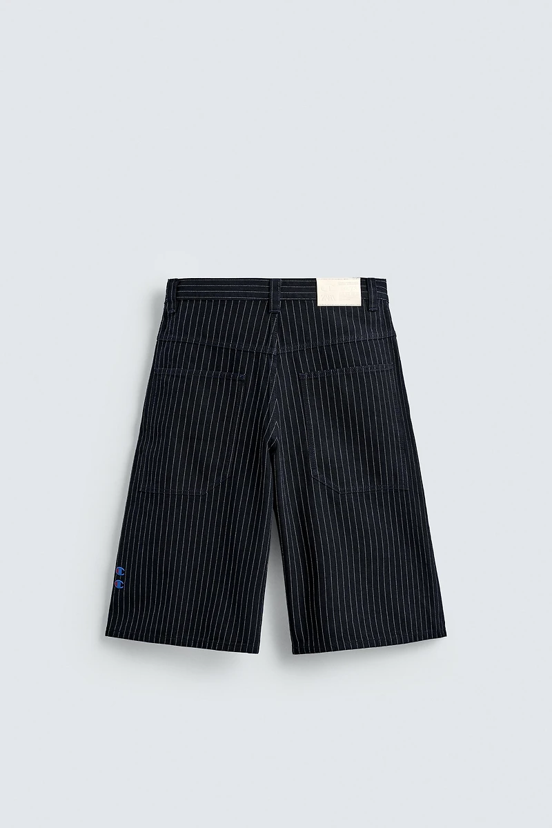 SHORT COUPE AMPLE RAYURES CHAMPION ® X ZARA