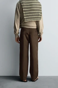 LIMITED EDITION PLEATED CHINO PANTS
