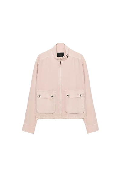 WASHED EFFECT POCKET JACKET