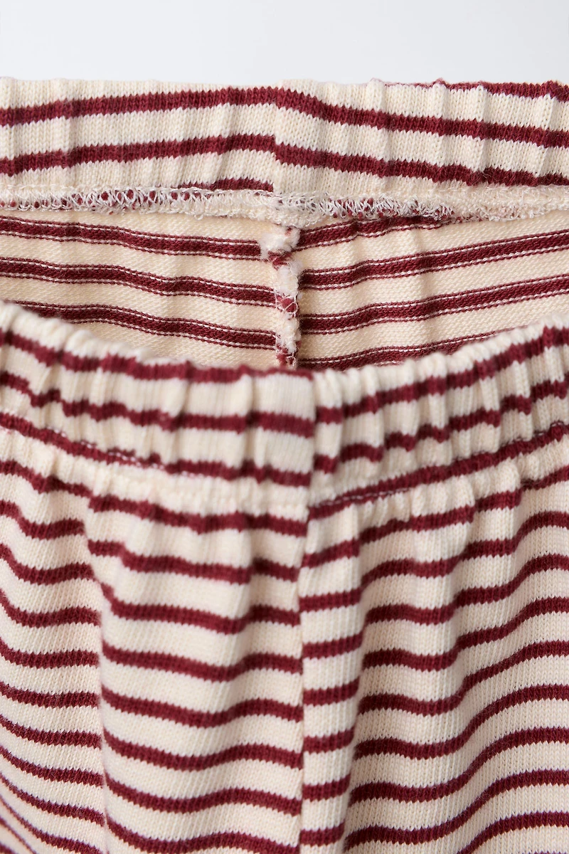 STRIPED JOGGING PANTS