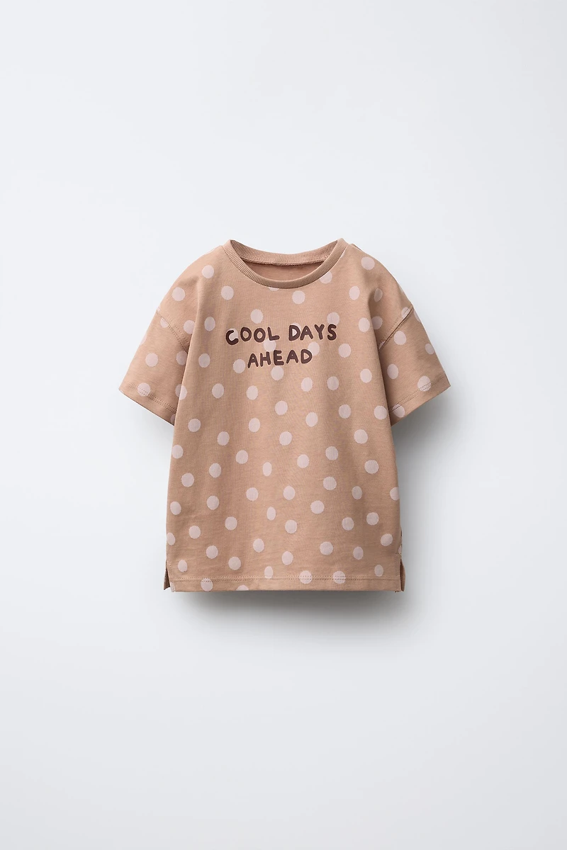 TEXT PRINT T-SHIRT