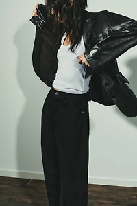 TRF BARREL HIGH WAIST JEANS