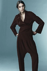 DRAPED FEATHER LIMITED EDITION SHIRT