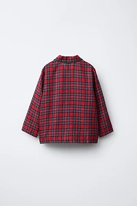 3-6 YEARS / FLANNEL PLAID PAJAMAS