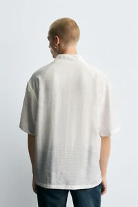 CHEMISE JACQUARD IRRÉGULIER