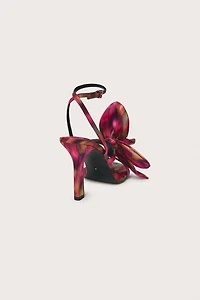 LIMITED EDITION FLORAL HEELED SANDALS