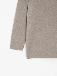 Pull oversize en maille 100 % cachemire