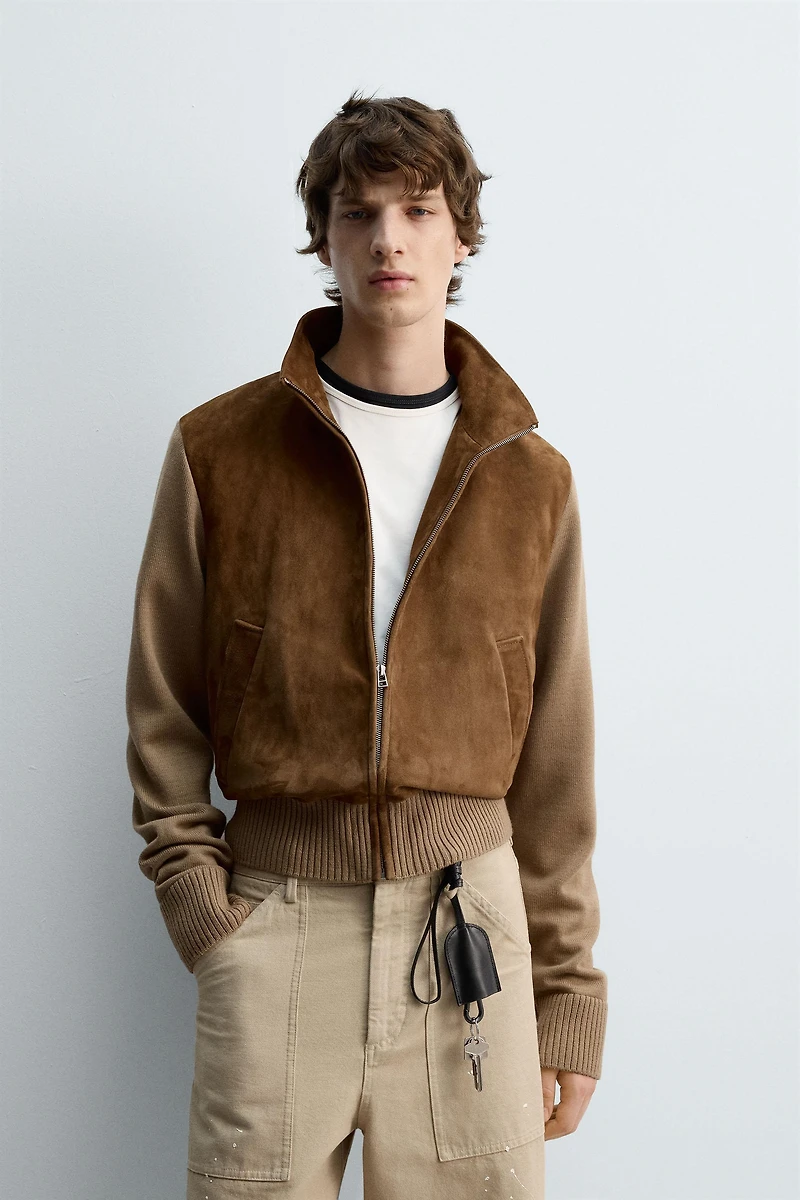LIMITED EDITION COMBINATION LEATHER JACKET