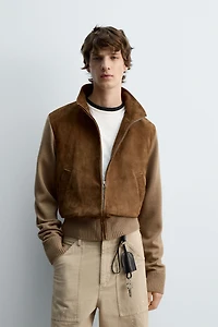 LIMITED EDITION COMBINATION LEATHER JACKET