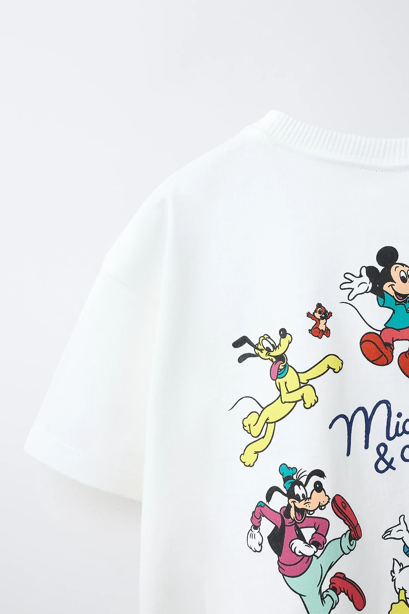 MICKEY MOUSE AND FRIENDS © DISNEY PRINT T-SHIRT
