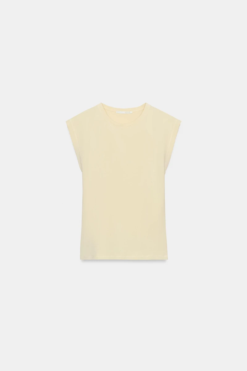 COTTON BLEND T-SHIRT