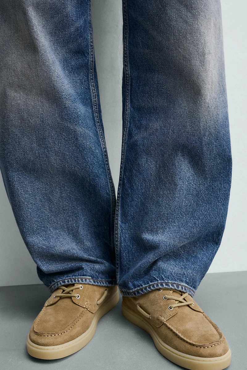 CHAUSSURES BATEAU EN CUIR