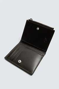 LEATHER COIN PURSE WALLET