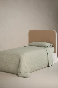 DRAP DE DESSUS ENFANT FLEURS