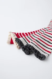 TWO-PACK OF LONG STRIPED SOCKS