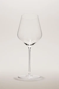 BLOWN CRYSTALLINE WINE GLASS