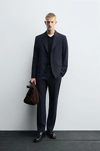BLAZER DE COSTUME 100 % LAINE