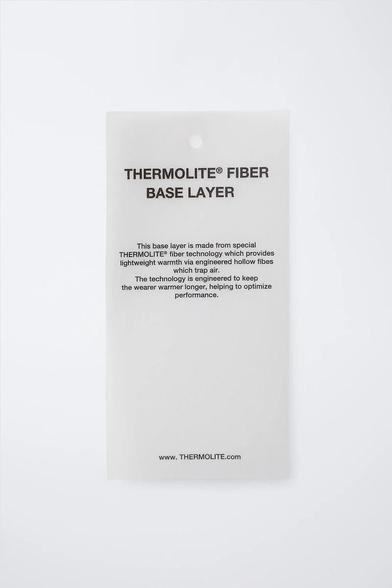 THERMAL T-SHIRT THERMOLITE ® FIBER BASE LAYER