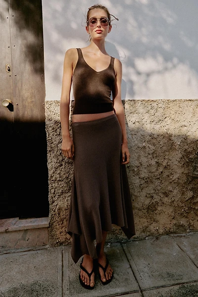 KNIT STRAP TOP