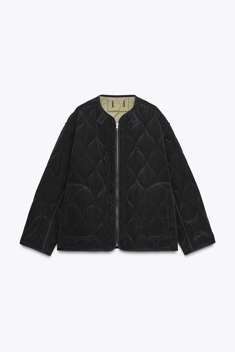 ZW COLLECTION REVERSIBLE PADDED JACKET