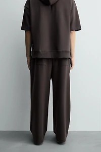 PANTALON INTERLOCK PLIS ÉTIQUETTE