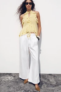SLINGBACK APPLIQUÉ HEELS