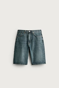LOOSE FIT DENIM SHORTS