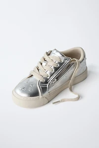 METALLIC STAR SNEAKERS