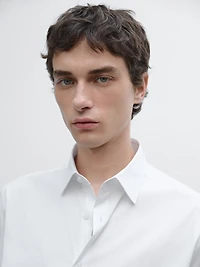 Slim fit stretch shirt