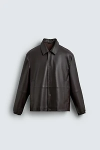 BLOUSON EN MATIÈRE SYNTHÈTIQUE