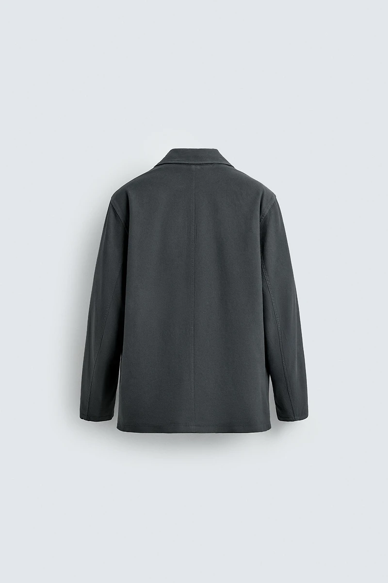 TEXTURED RELAXED FIT BLAZER